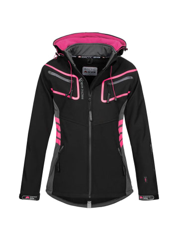 Arctic Seven Jacke Arctic Seven Damen Softshell Jacken AS185 in Grau