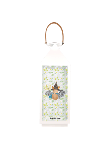 Mr. & Mrs. Panda Laterne Fledermaus Zauberer ohne Spruch in Transparent