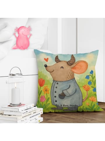 Mr. & Mrs. Panda Dekokissen Sofa Stier Astrologie Design ohne Sp... in Weiß