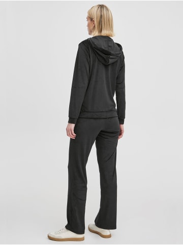 b.young Jogginganzug Regular Fit Bequem Reißverschluss in Schwarz-2