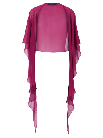 Vera Mont Chiffonstola mit Volant in Sweet Berry