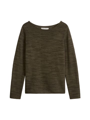 Marc O'Polo Slub-Pullover slim in Mossy Earth
