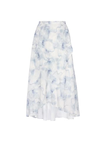 DreiMaster Women Skirt in blue multicolor