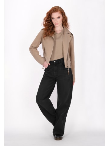 DreiMaster Women Jacket in taupe grey
