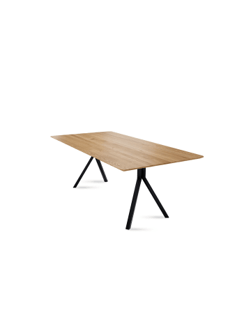 58 aufm Kessel MASSIVHOLZTISCH Dagmar 10 160x75x90 Esszimmertisch Wildeiche geölt