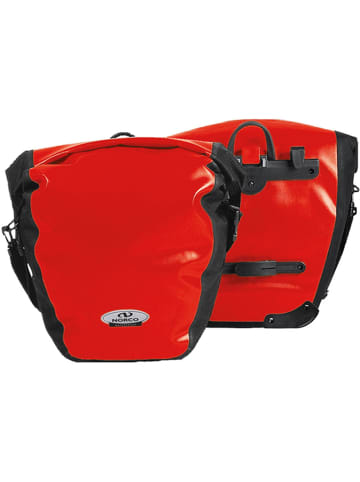 Norco Gepäckträger-Taschen Set Arkansas in rot