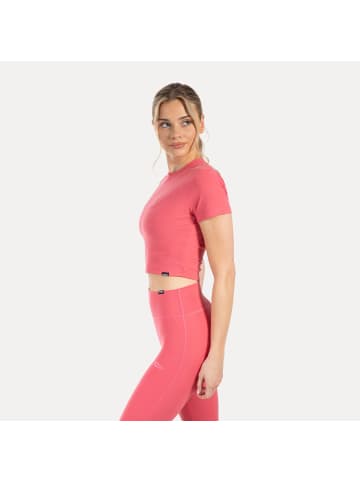 SMILODOX Crop Shirt Kenna in Pink