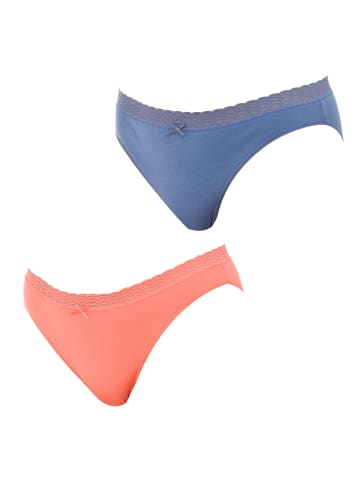 DIM 2er-Set: Pantys in Multicolored