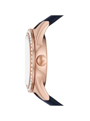 Armani Analoguhr für Damen in blau