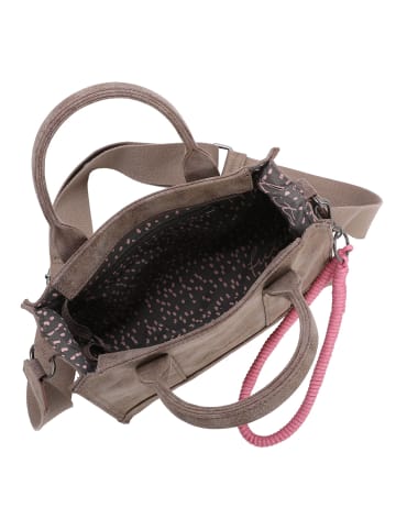 Fritzi aus Preußen SquareN Vintage Handtasche 20.5 cm in old wood