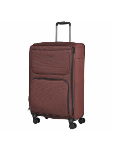 Stratic Bendigo Light+ - 4-Rollen-Trolley 72 cm M erw. (sand) in redwine