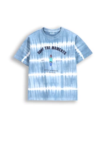 Coccodrillo T-Shirt mit kurzen Ärmeln in blau