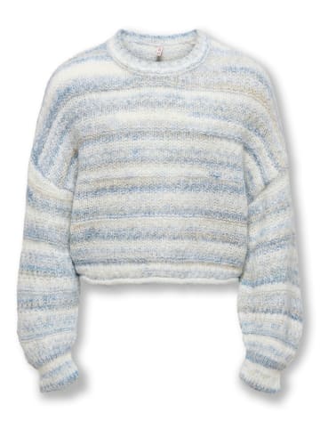 KIDS ONLY Strick-Shirt in Cloud Dancer