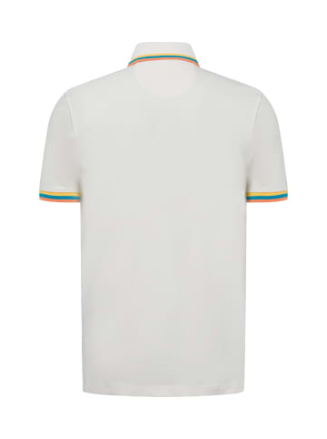 Finshley & Harding London Poloshirt in beige mehrfarbig - 0001