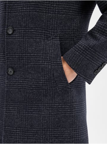 DIGEL Wollmantel Deus in marine grau - 0001