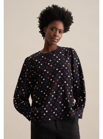 Seidensticker Shirtbluse Regular in Schwarz