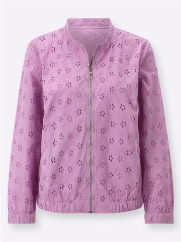Sieh an! Blouson in orchidee