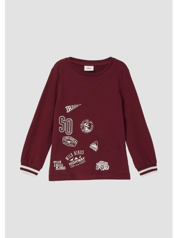 s.Oliver T-Shirt in 3900_bordeaux