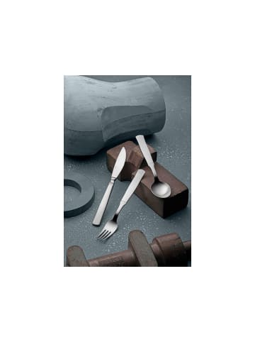 Gense Löffel Ranka in Matter Stahl