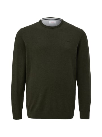 s.Oliver Strickpullover in 79W0_olivgrün