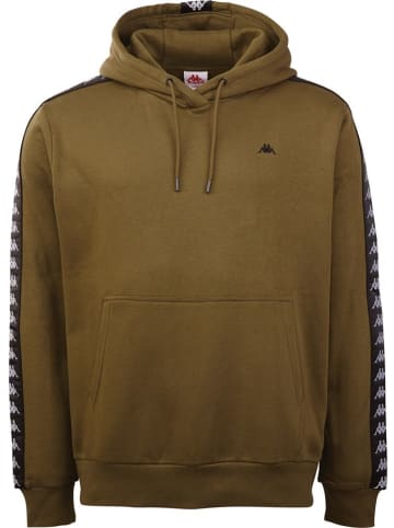 Kappa Hoodie "Hoodie" in Grün