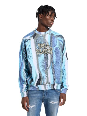 Carlo Colucci Sweatshirt Ettorelli in Hellblau