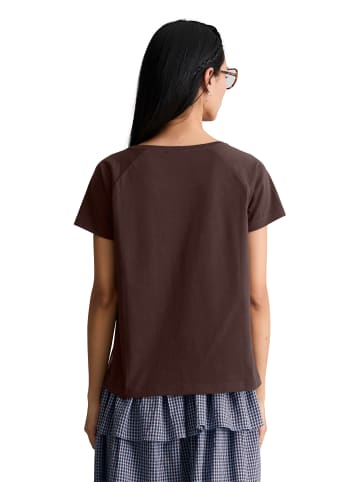 Marc O'Polo DENIM T-Shirt regular in Burnt Aubergine