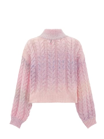 myMo Damen Pullover in PINK GELB