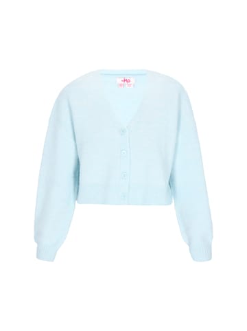 myMo Women Cardigan in light blue melange