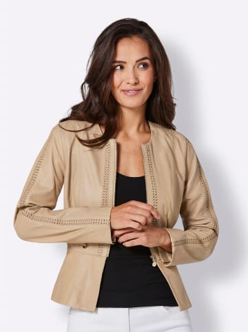 creation L Lederblazer in camel