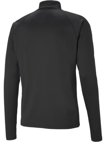 Puma Pullover "TeamLIGA 1/4 Zip Top" in Schwarz