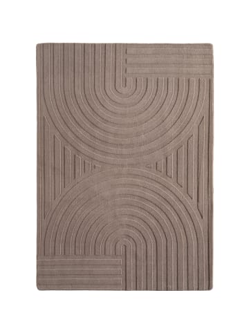 KADIMA DESIGN Teppich Kurzflor Waschbar Boho LAVAREDO Strapazierfähig OEKO-TEX in Beige