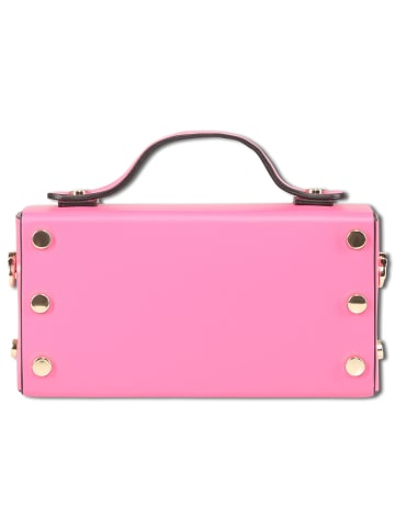Florence Leder Handtasche Florence Tasche fuchsia, rosa ca. 19cm
