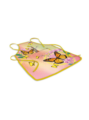 ROTH Kinderschürze mit Bauchtasche Schmetterling in Bunt