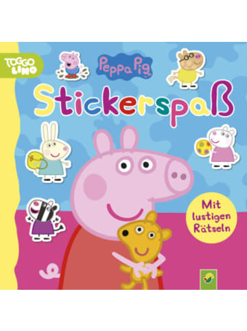 Schwager & Steinlein Papeterie/PBS - Peppa Pig Stickerspaß. Kunterbunte, kreative Seiten zum S