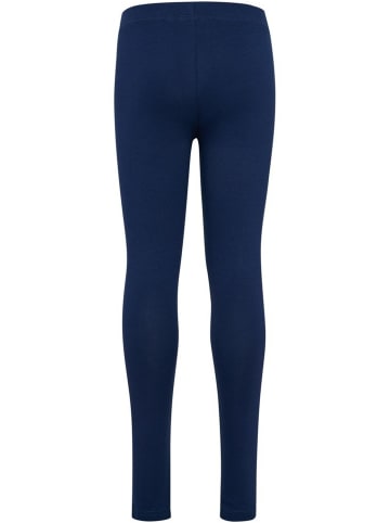 Hummel Kinder Leggings "Base Tights" in Blau