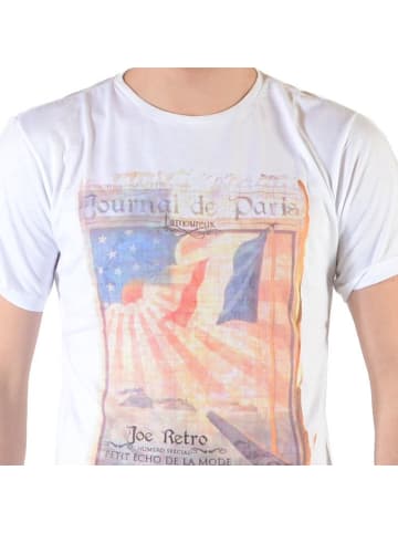 Joe Retro T-Shirt Treet Weiß