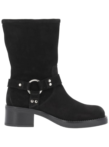 Palado Stiefeletten Leops in Schwarz Matt