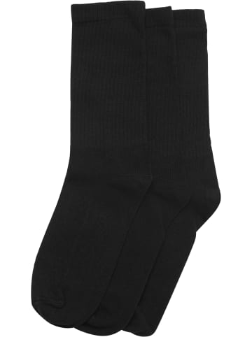 Urban Classics Urban Classics Daily Socks 3-Pack in black+black+black