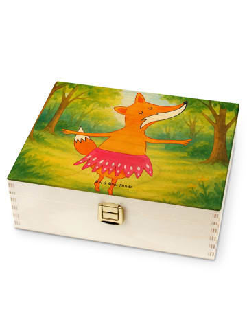 Mr. & Mrs. Panda Teebeutel Aufbewahrung Fuchs Ballerina Design o... in Weiß