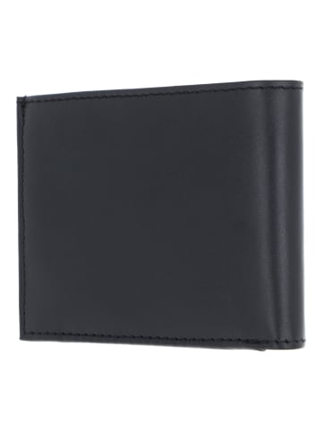 oxmox Leather Geldbörse RFID Schutz Leder 11 cm schwarz-freedom lion