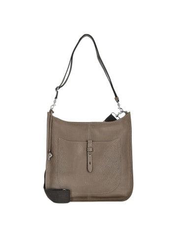PICARD Kronberg - Schultertasche 40 cm Rindleder (black) in hazel