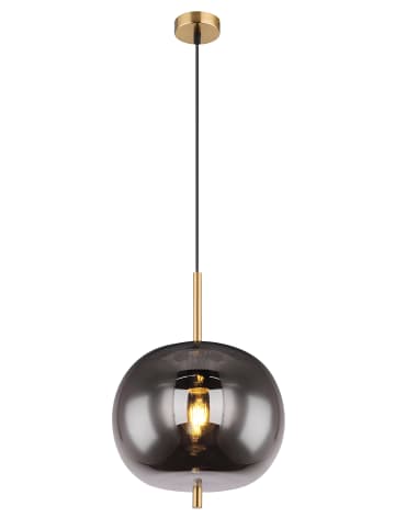 Globo lighting Hängeleuchte "BLACKY I" in gold