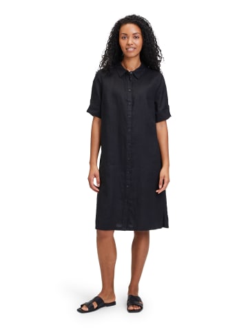 BETTY & CO Casual-Kleid mit Kragen in Schwarz