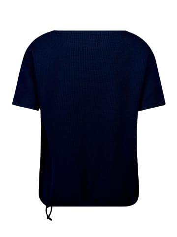Betty Barclay Blusenshirt mit Tunnelzug in dunkelblau