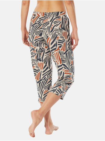 Schiesser Pyjamahose Mix & Relax 3/4 in grau-jaspe
