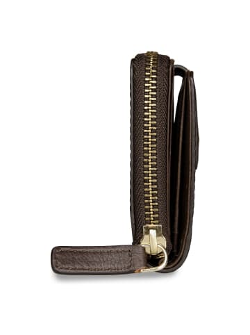 Bugatti Noemi Geldbörse RFID Schutz Leder 12 cm braun