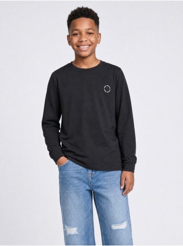 Petrol Industries Forgehill Langarmshirt mit Tasche in Schwarz