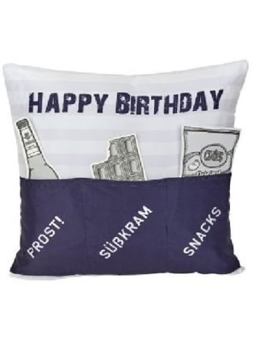 Hergo Creation Nonbook - Sofahelden Happy Birthday blau