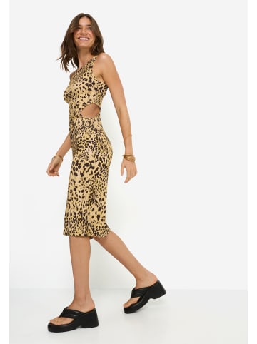 LSCN BY LASCANA Midikleid in leopard print